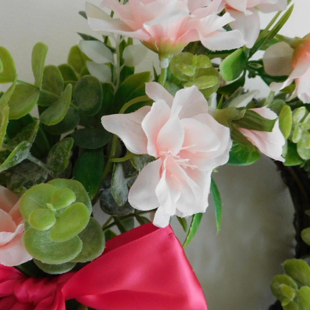 Small Wreath Greenery Floral Spring Mothers Day Birthday‎ Valentines
